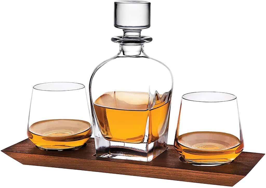 Godinger Whiskey Decanter Set