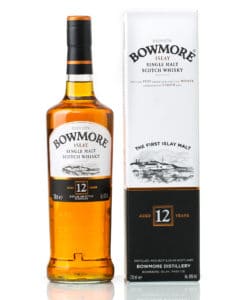 twelve years old  single malt scotch whisky Bowmore